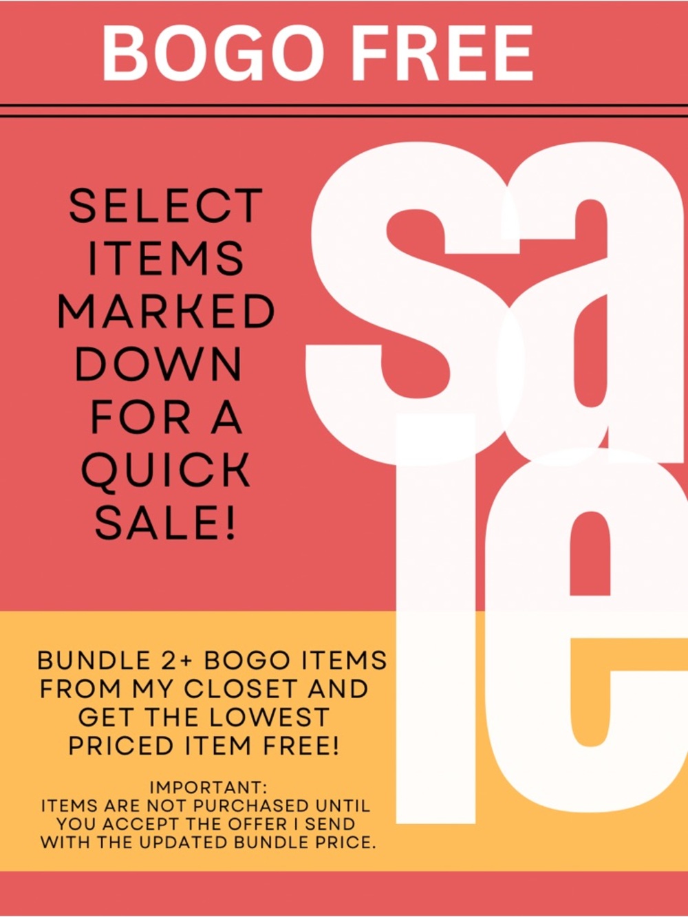🚨BOGO FREE DEAL • Bundle & Save